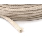 Cotton wick, cord, diameter 2 mm, 1 meter